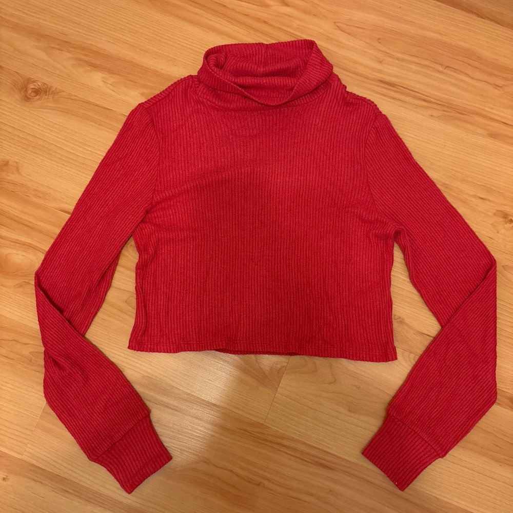 Garage ribbed turtleneck